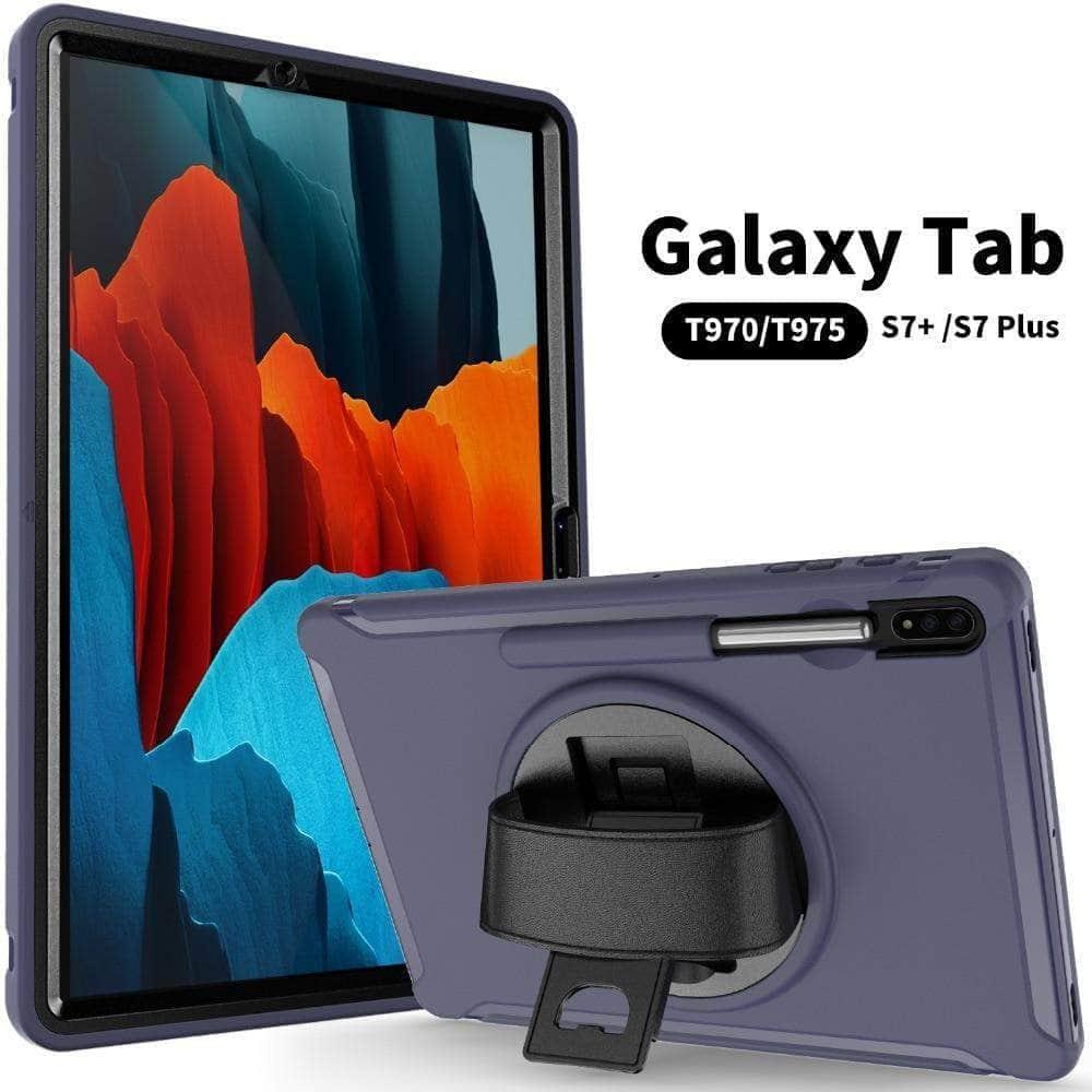 CaseBuddy Australia Casebuddy Galaxy Tab S7 Plus T970 2020 12.4 Shockproof Rugged Heavy Duty Case