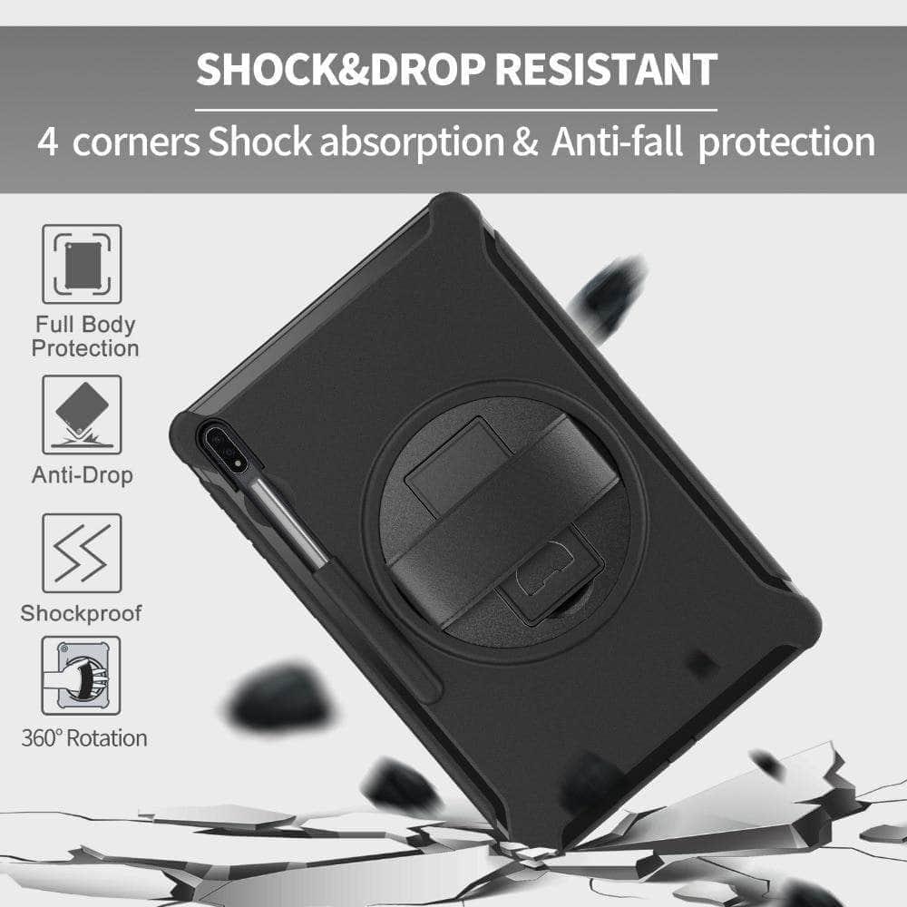 CaseBuddy Australia Casebuddy Galaxy Tab S7 Plus T970 2020 12.4 Shockproof Rugged Heavy Duty Case