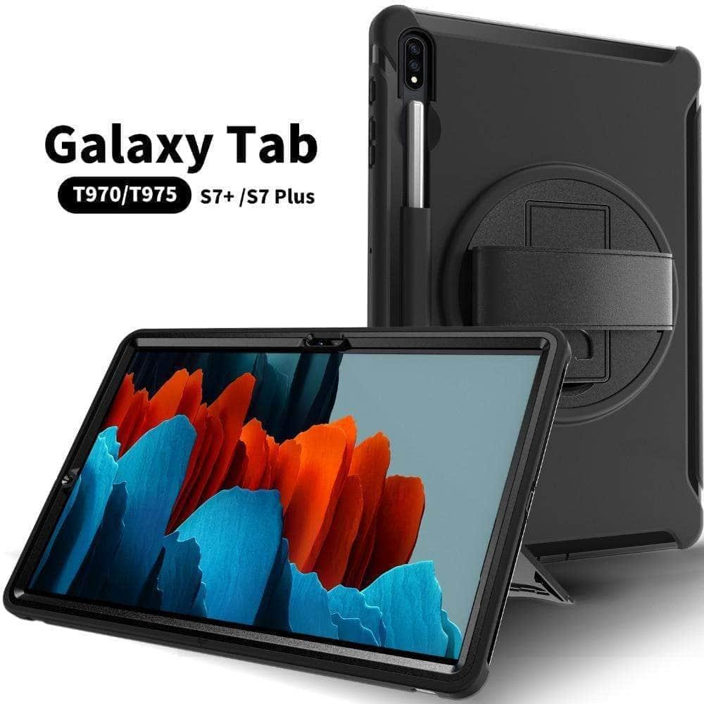 CaseBuddy Australia Casebuddy Galaxy Tab S7 Plus T970 2020 12.4 Shockproof Rugged Heavy Duty Case