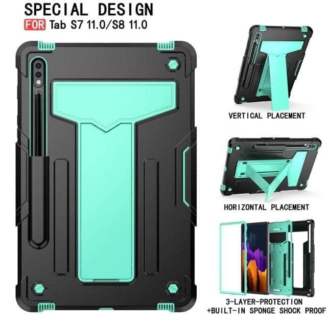 CaseBuddy Australia Casebuddy 05 / S8 SM-X700 X706 Galaxy Tab S8 11 X700 Heavy Shock Proof Case