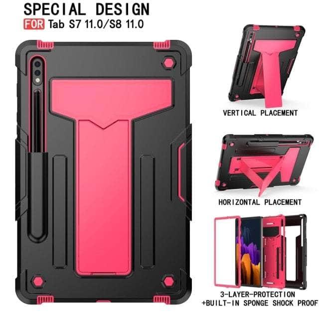 CaseBuddy Australia Casebuddy 04 / S8 SM-X700 X706 Galaxy Tab S8 11 X700 Heavy Shock Proof Case