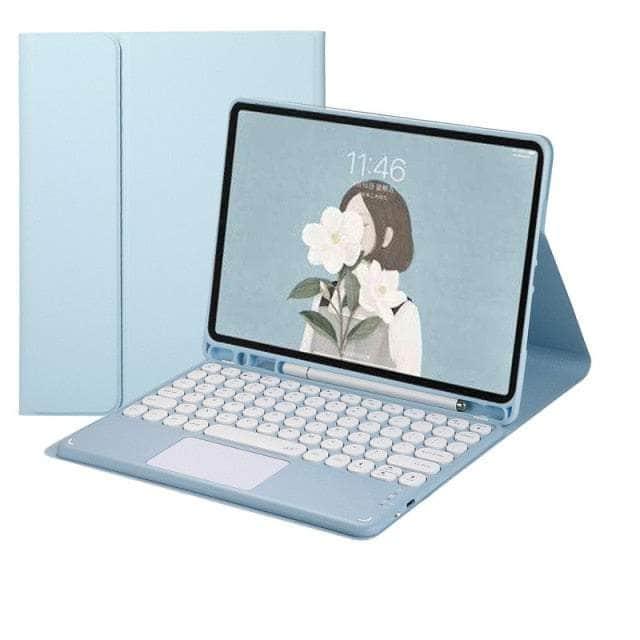 CaseBuddy Australia Casebuddy sky key case / English Galaxy Tab S8 11 X700 Touchpad Keyboard Case