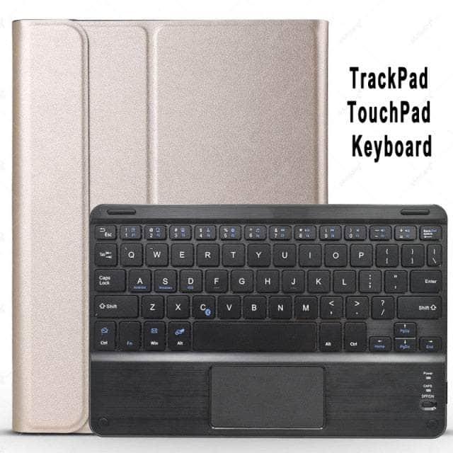 CaseBuddy Australia Casebuddy Gold with black / China / S8 11 X700 X706 Galaxy Tab S8 11 X700 Wireless Leather Keyboard Case