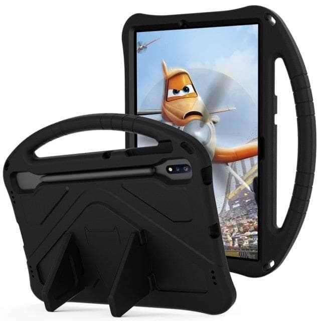 CaseBuddy Australia Casebuddy black Galaxy Tab S8 Plus 12.4 X800 Non-toxic EVA Kids Case