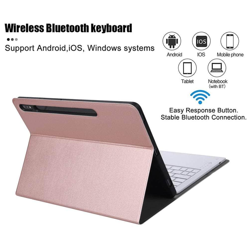 CaseBuddy Australia Galaxy Tab S8 Plus Portable Wireless Bluetooth Keyboard Case