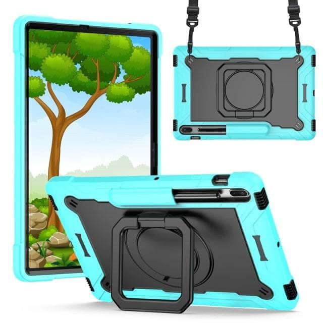 CaseBuddy Australia Casebuddy 04 / Galaxy S8 Plus Galaxy Tab S8 Plus Shock Proof Child Shoulder Strap Case