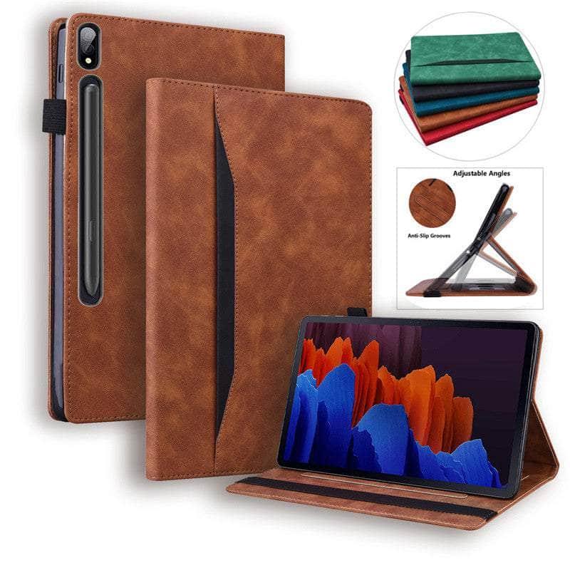 CaseBuddy Australia Casebuddy Galaxy Tab S8 Ultra 2022 X900 Flip Wallet Card Stand Cover