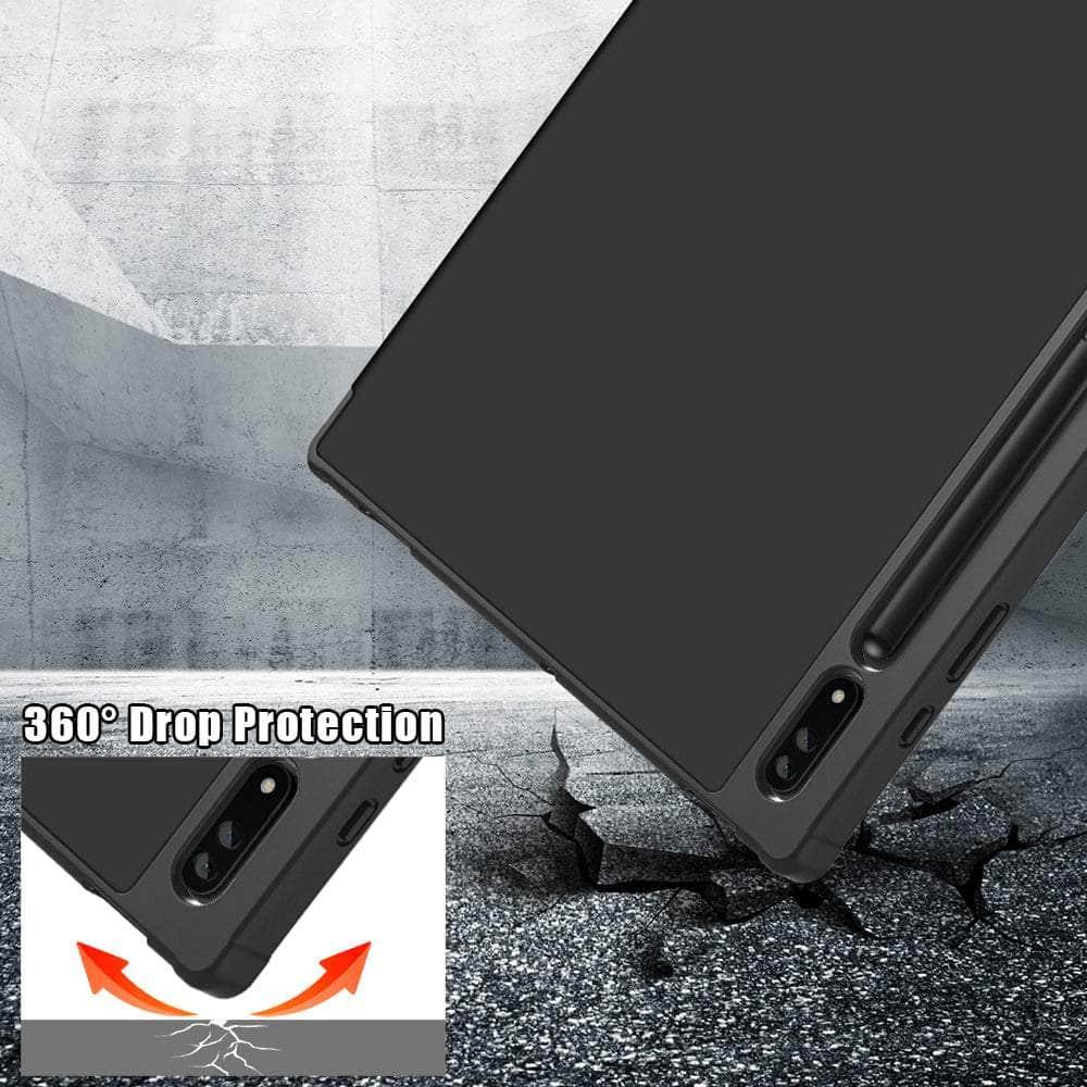 CaseBuddy Australia Casebuddy Galaxy Tab S8 Ultra 2022 X900 Pencil Holder Multi-Folding Stand