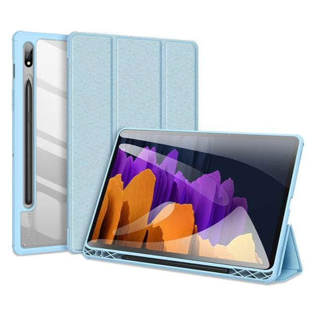 CaseBuddy Australia Casebuddy blue / Tab S8 Galaxy Tab S8 X700 Flip Leather Business Cover