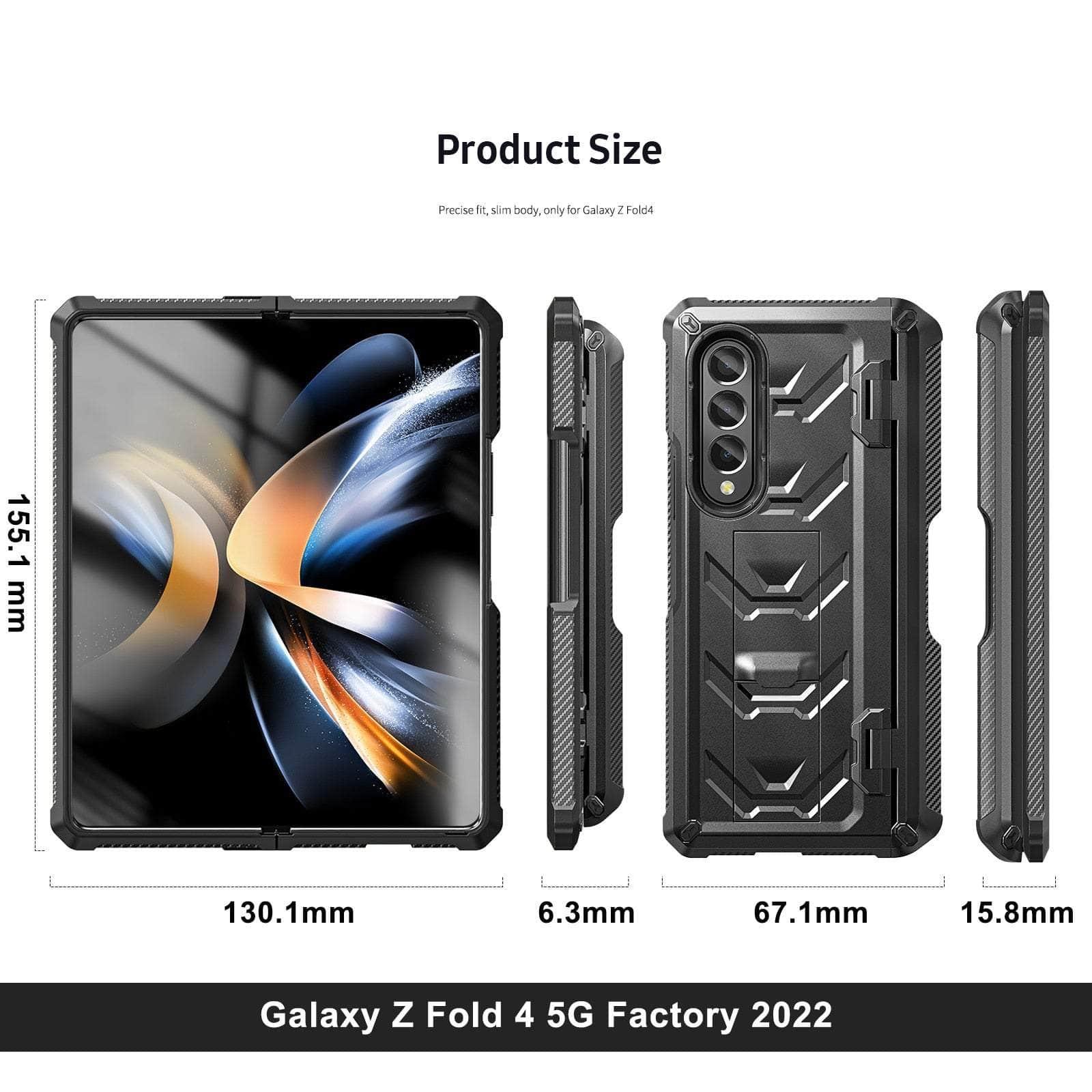 Casebuddy Galaxy Z 3 Fold Full-Body Dual Layer Rugged Case