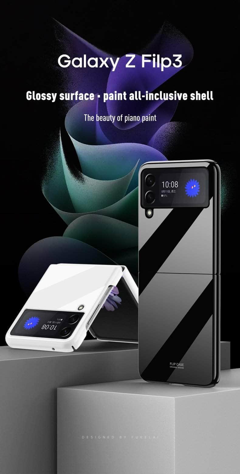 CaseBuddy Australia Casebuddy Galaxy Z Flip 3 5G Ultra-Thin Color Embossing Cover