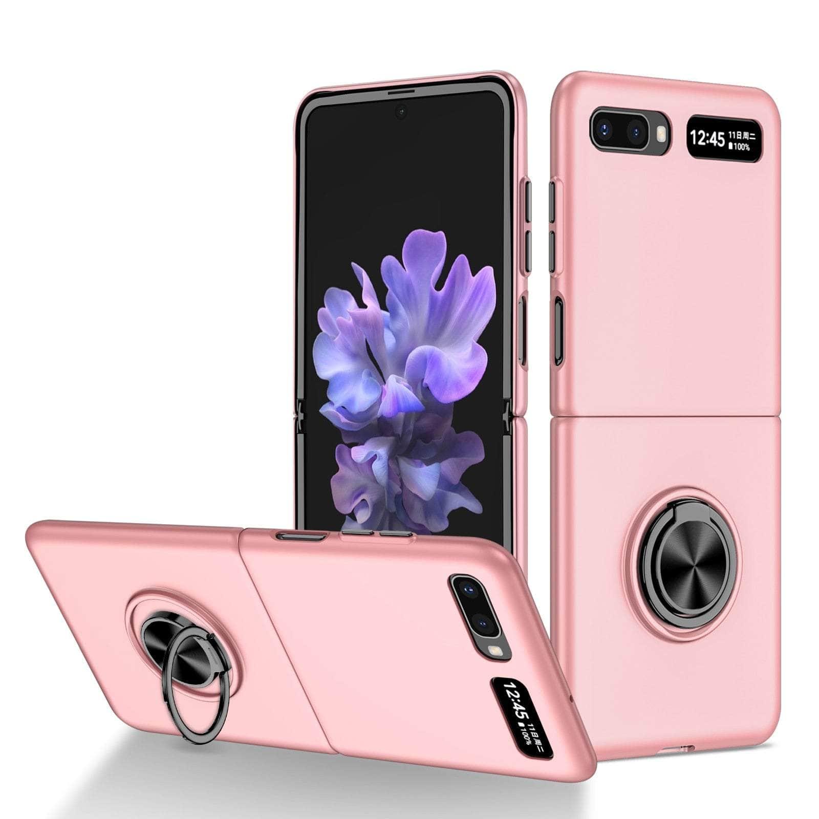 Casebuddy Pink / for Samsung Z Flip 3 Galaxy Z Flip 3 Anti-Falling Kickstand Ring Case