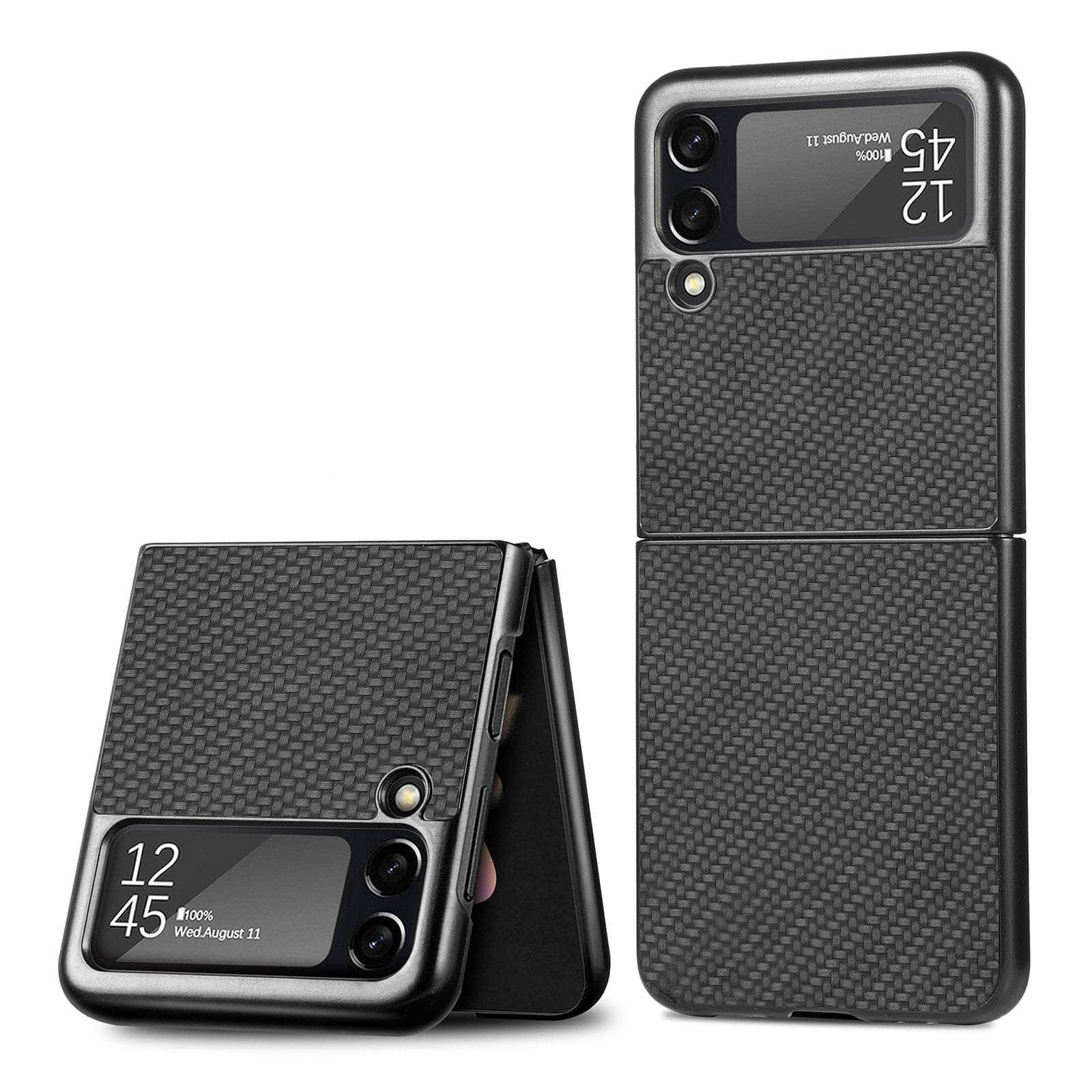 Casebuddy Galaxy Z Flip 3 Luxury Carbon Fiber Slim Case