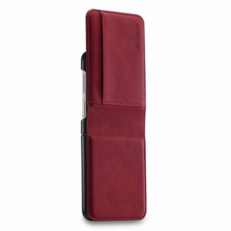 Casebuddy Galaxy Z Flip 3 Luxury Leather Wallet