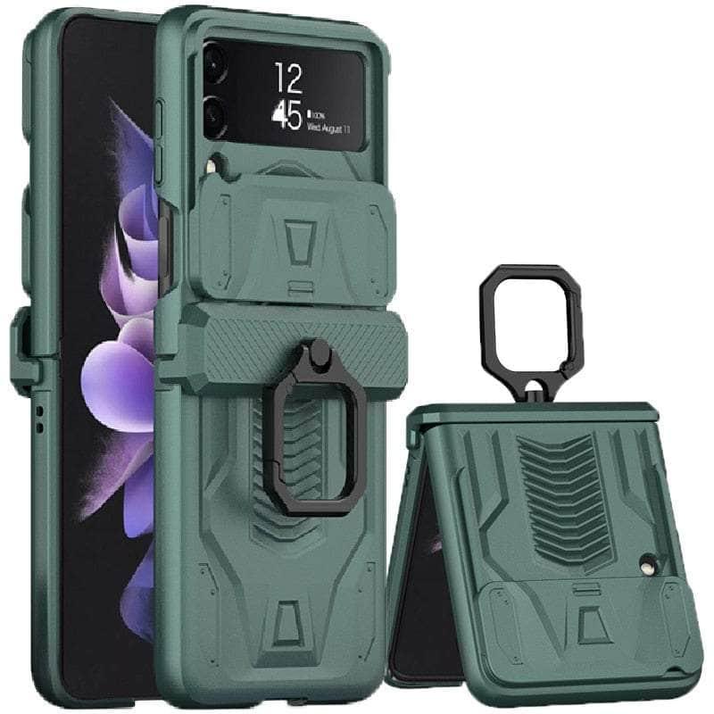 Casebuddy Green / Galaxy Z Flip 3 Galaxy Z Flip 3 Magnetic Hinge Cover