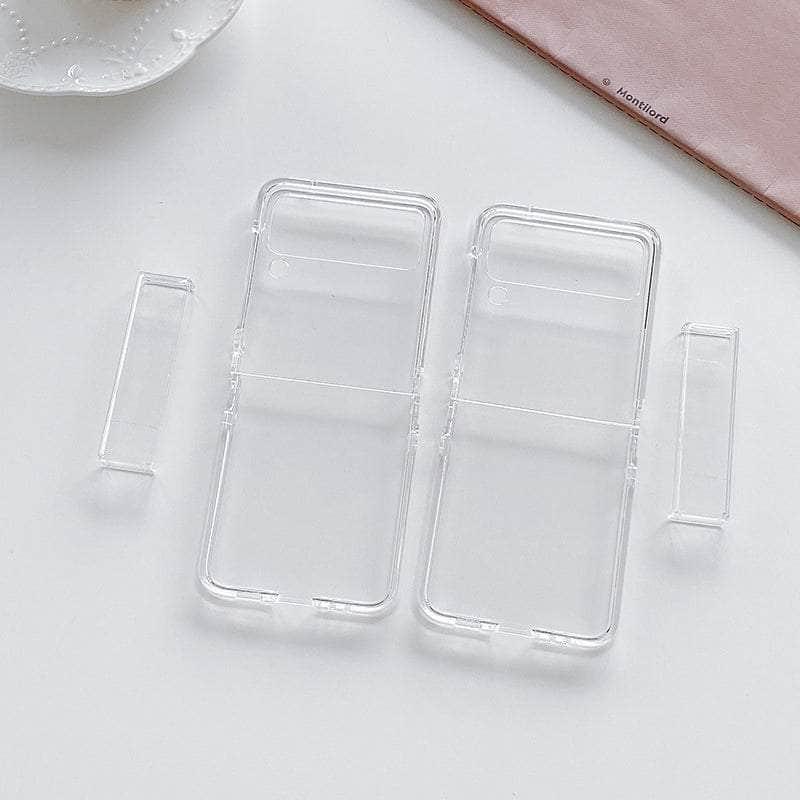 Casebuddy Galaxy Z Flip 3 Transparent Hard Hinge Protector