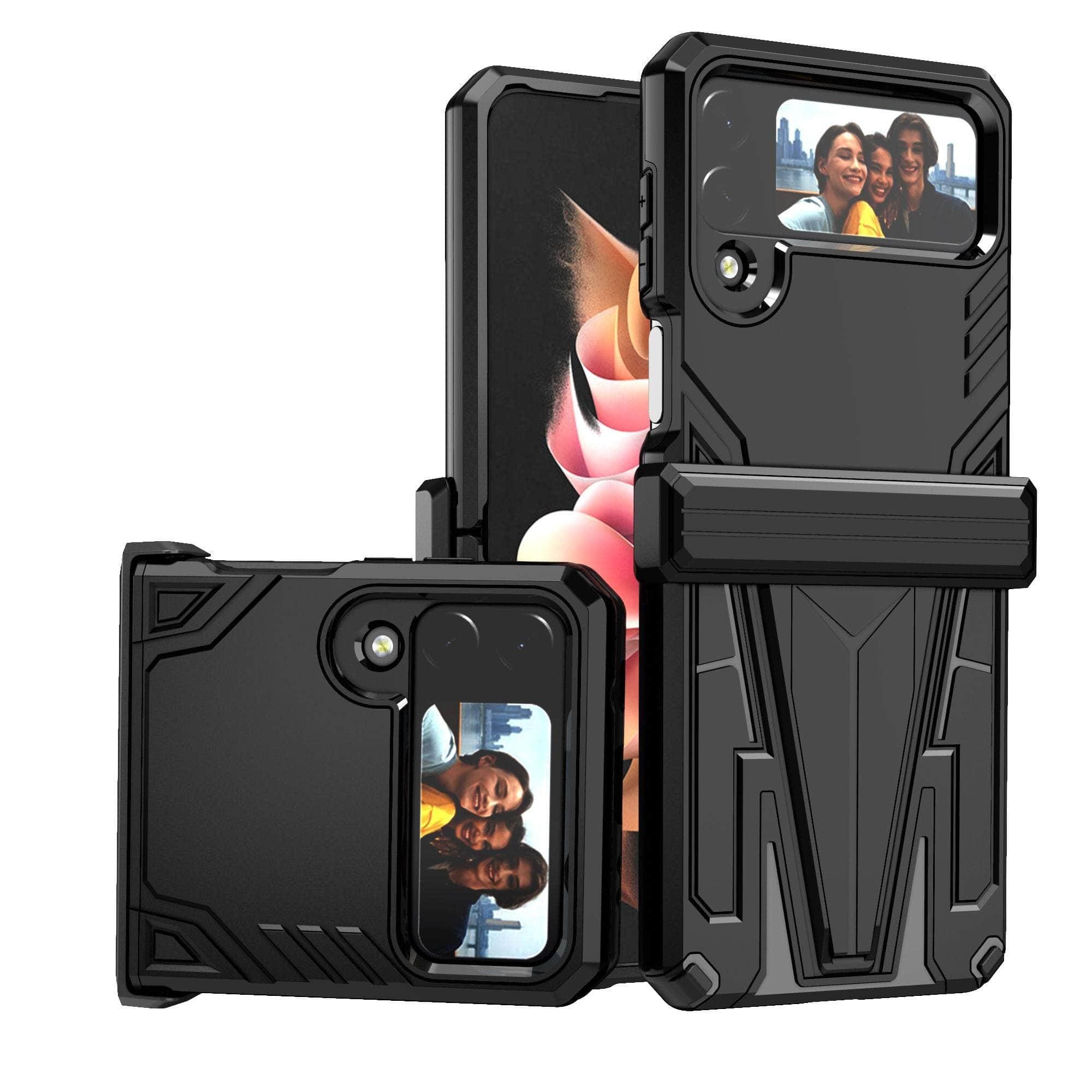 Casebuddy Galaxy Z Flip 4 Armor Rugged Silicone Shockproof Case