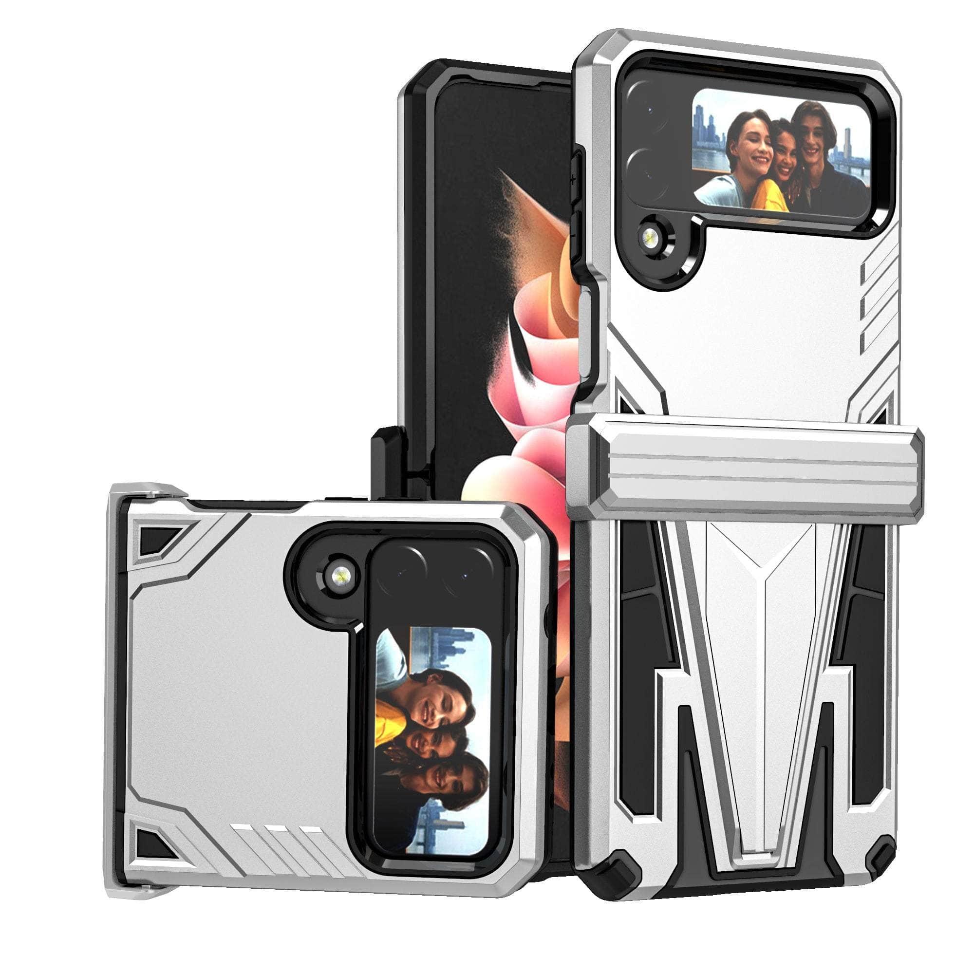 Casebuddy Galaxy Z Flip 4 Armor Rugged Silicone Shockproof Case