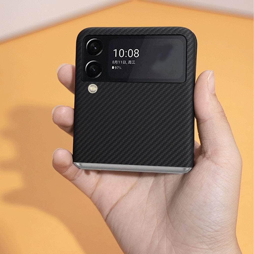 Casebuddy Galaxy Z Flip 4 Carbon Case