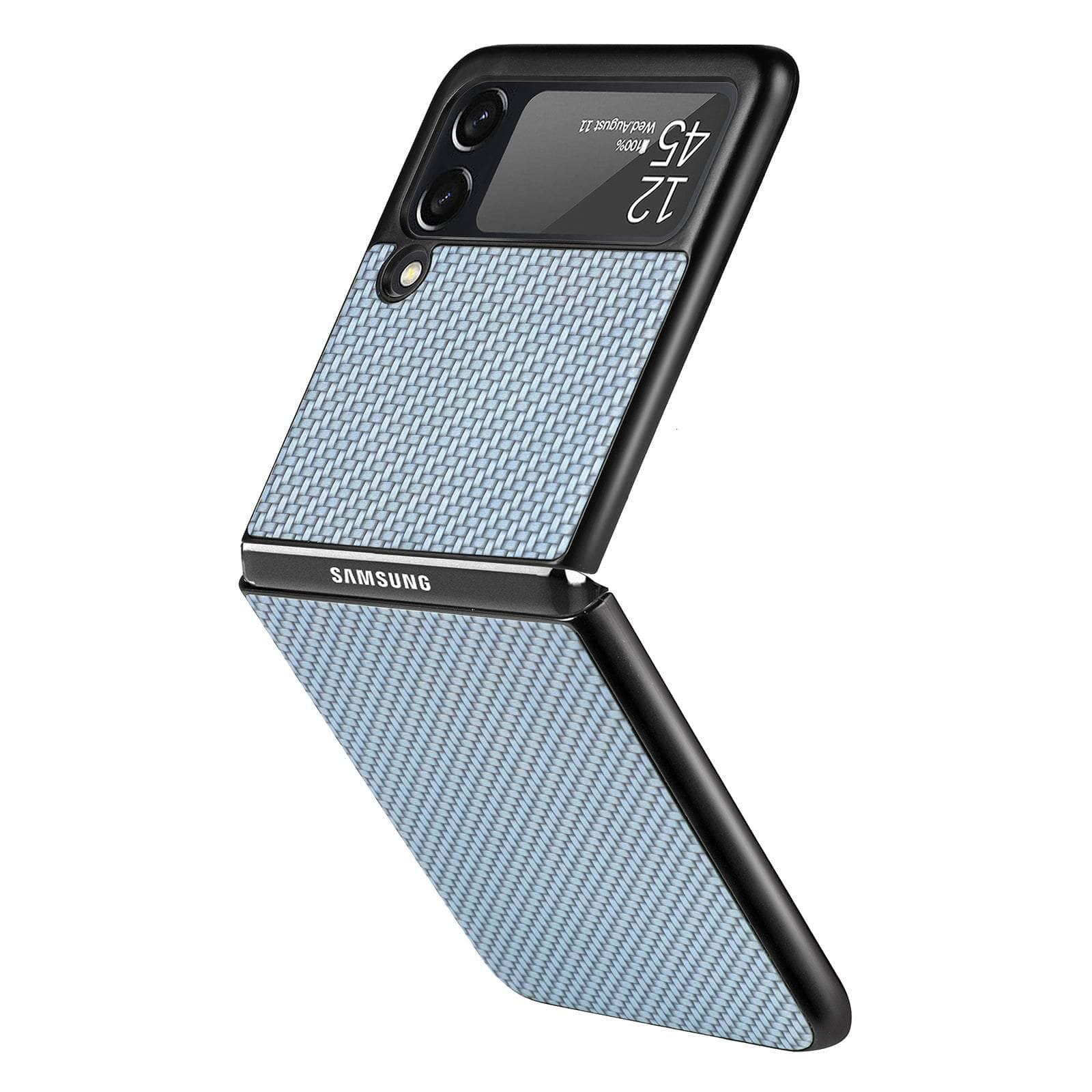 Casebuddy Galaxy Z Flip 4 Luxury Carbon Fiber Slim Case