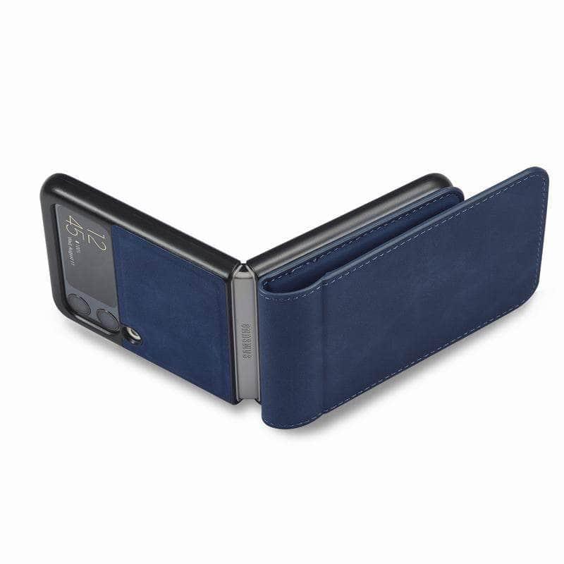 Casebuddy Galaxy Z Flip 4 Luxury Leather Wallet