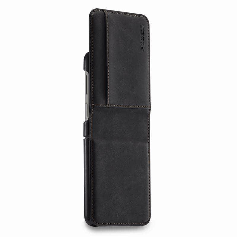 Casebuddy Galaxy Z Flip 4 Luxury Leather Wallet