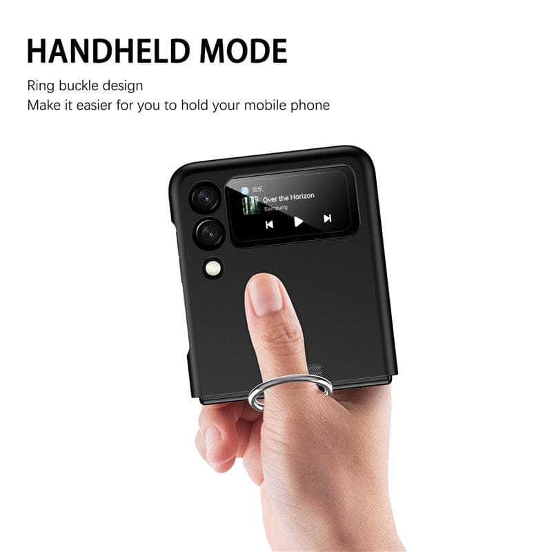 Casebuddy Galaxy Z Flip 4 Shockproof Finger Ring
