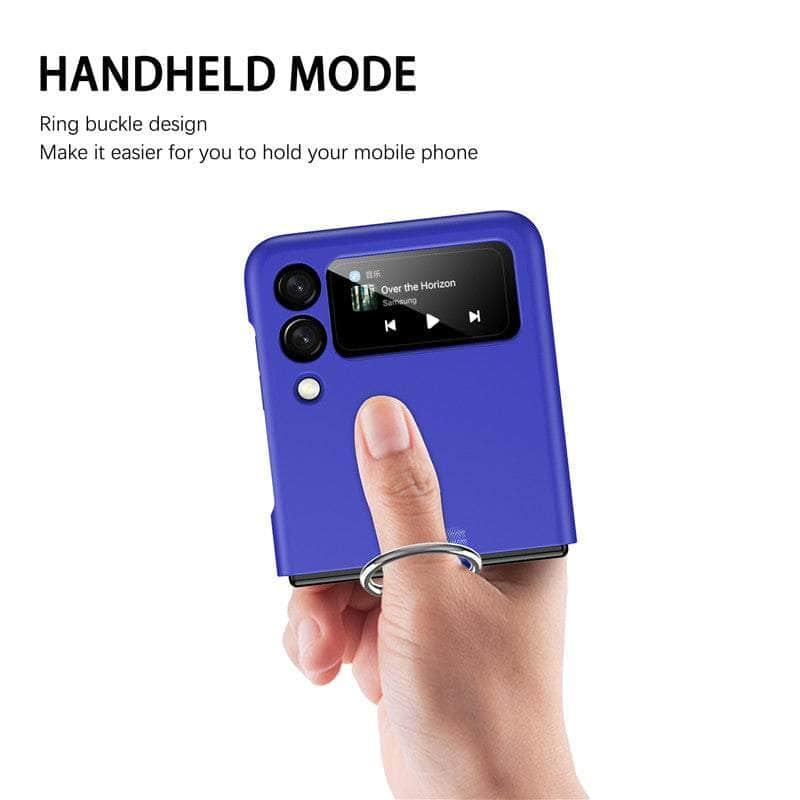 Casebuddy Galaxy Z Flip 4 Shockproof Finger Ring