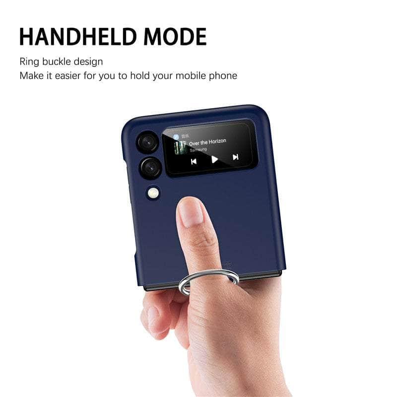 Casebuddy Galaxy Z Flip 4 Shockproof Finger Ring