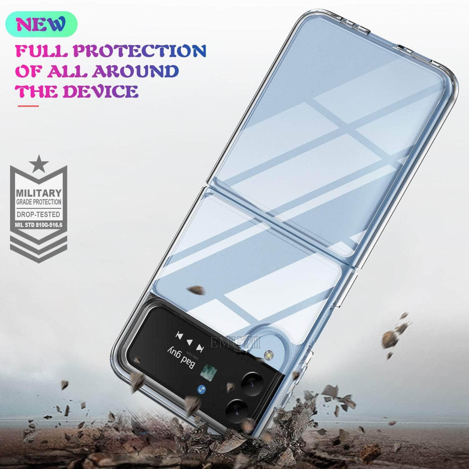 Casebuddy Galaxy Z Flip 4 TPU Soft Edge Hard Cover