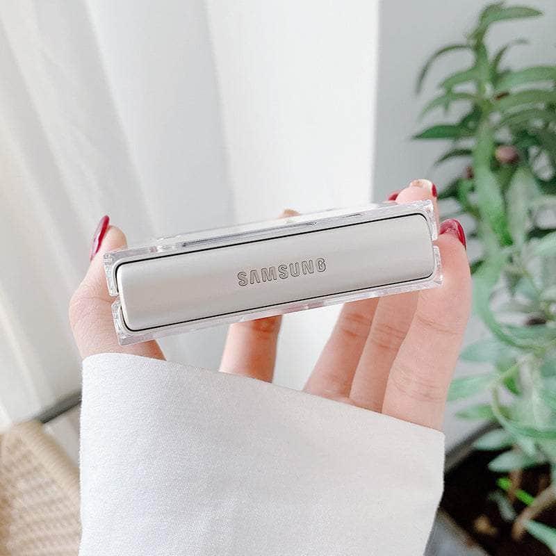 Casebuddy Galaxy Z Flip 4 Transparent Hard Hinge Protector