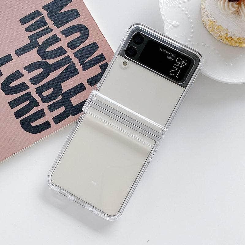 Casebuddy Galaxy Z Flip 4 Transparent Hard Hinge Protector