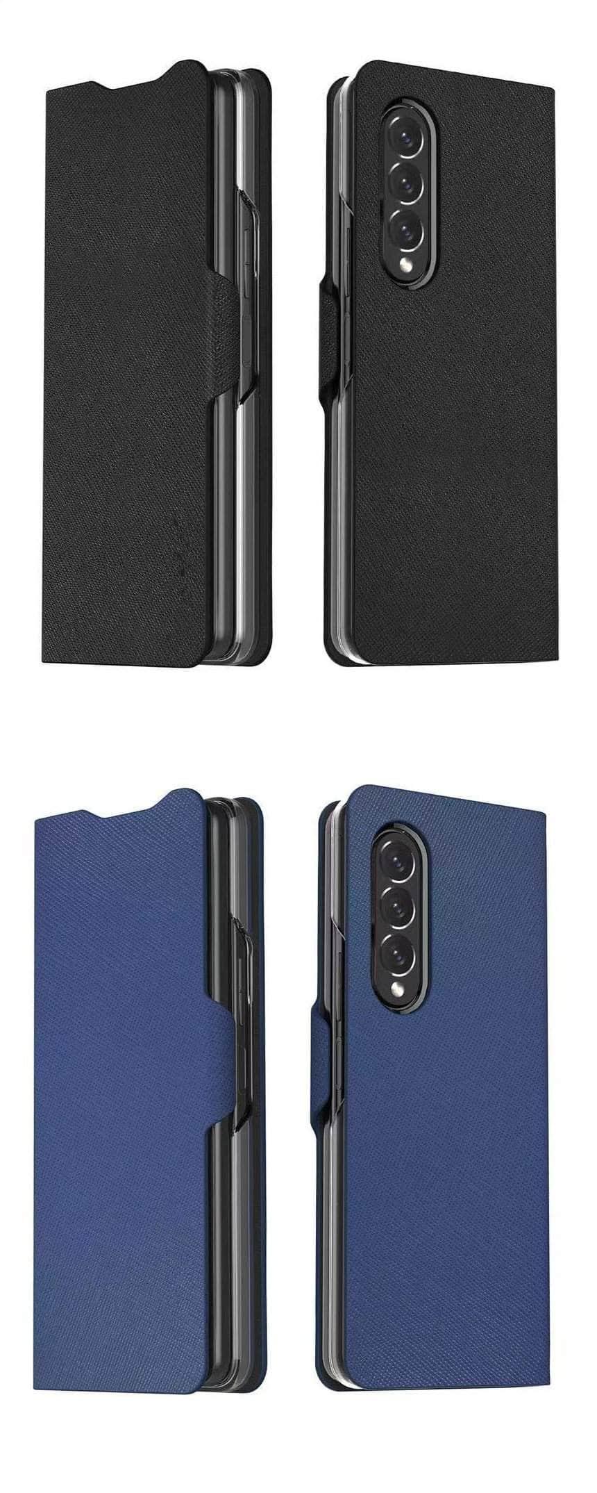 CaseBuddy Australia Casebuddy Galaxy Z Fold 3 Explosion Proof Luxury Cross Pattern Shell