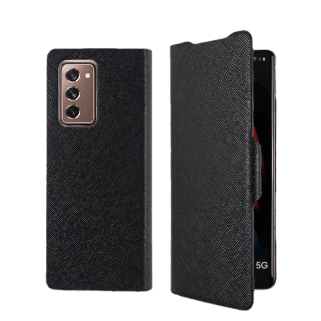 CaseBuddy Australia Casebuddy For Galaxy Z Fold 3 / black Galaxy Z Fold 3 Explosion Proof Luxury Cross Pattern Shell