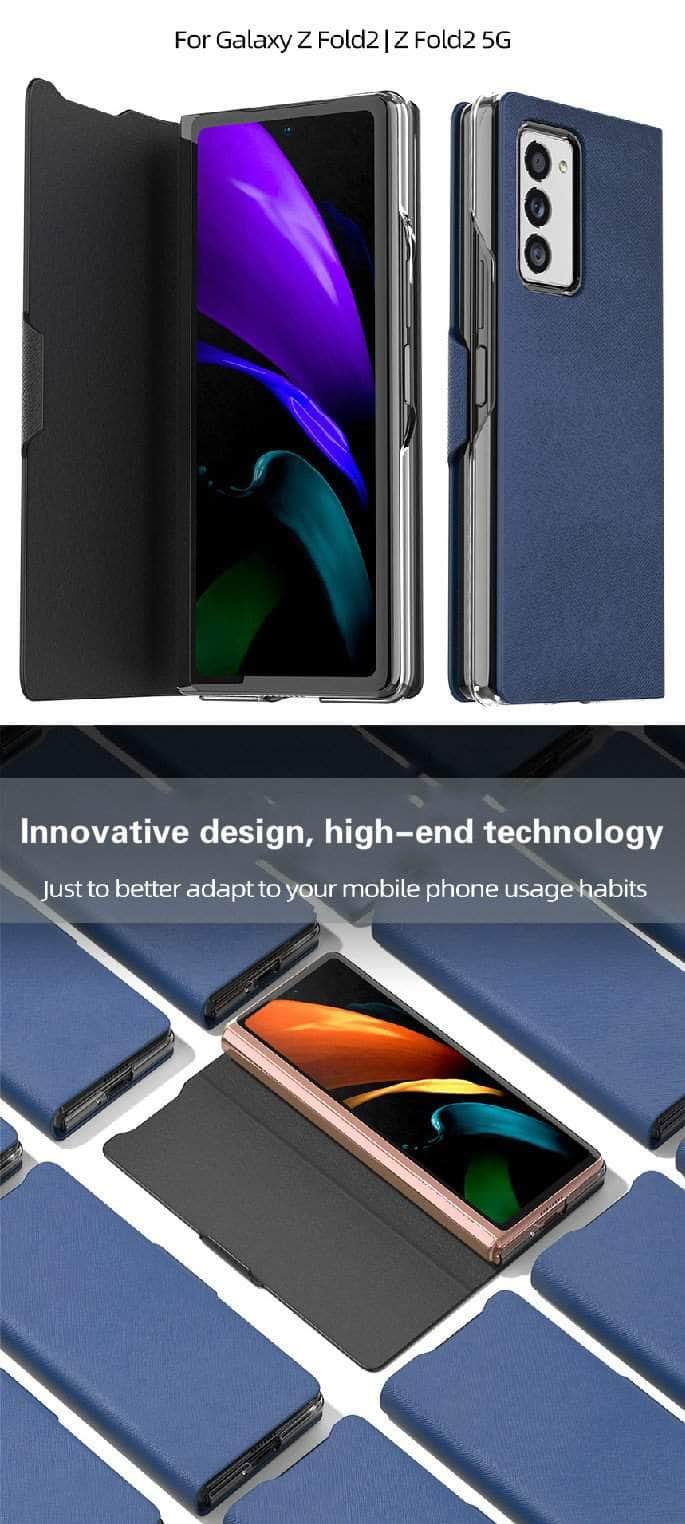 CaseBuddy Australia Casebuddy Galaxy Z Fold 3 Explosion Proof Luxury Cross Pattern Shell