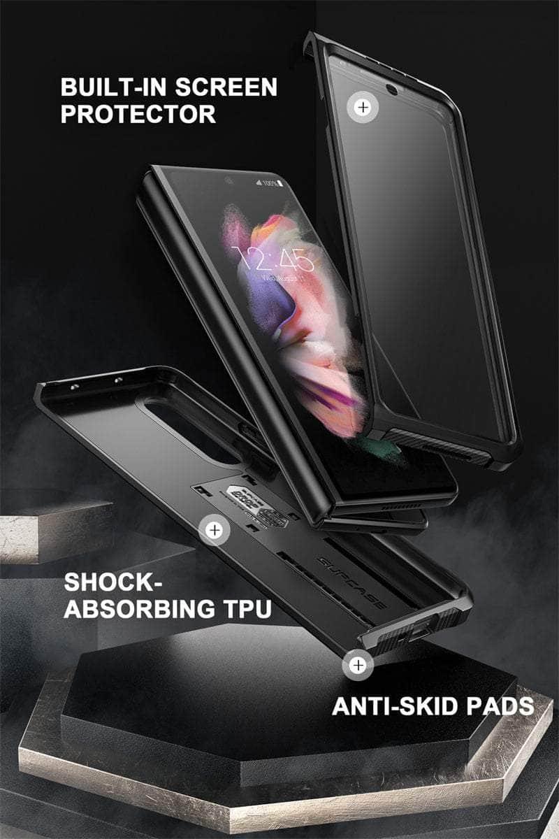 Casebuddy Galaxy Z Fold 3 SUPCASE UB Rugged Belt Clip Case