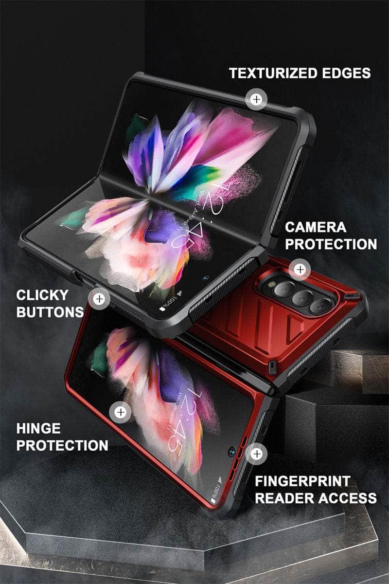Casebuddy Galaxy Z Fold 3 SUPCASE UB Rugged Belt Clip Case