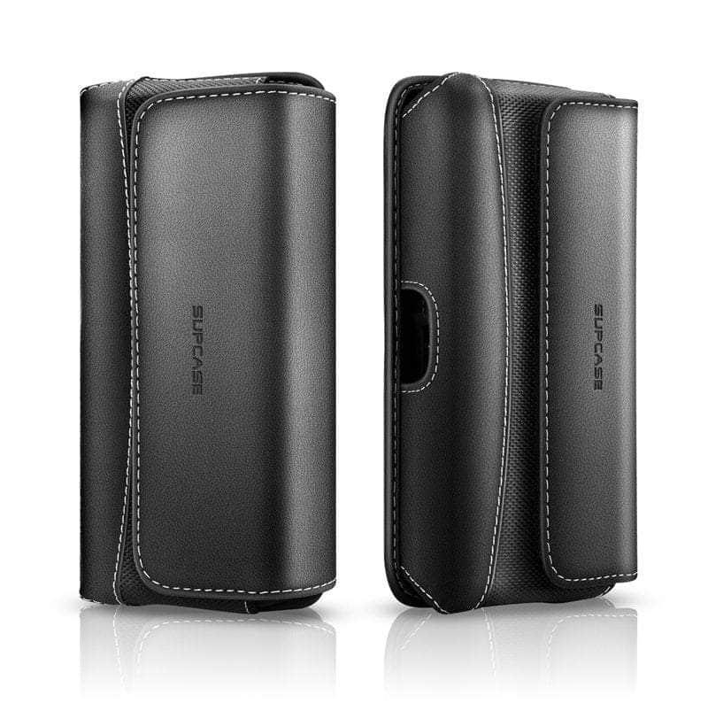 Casebuddy Black / PC + TPU Galaxy Z Fold 4 SUPCASE Wear-Resisting Leather Pouch