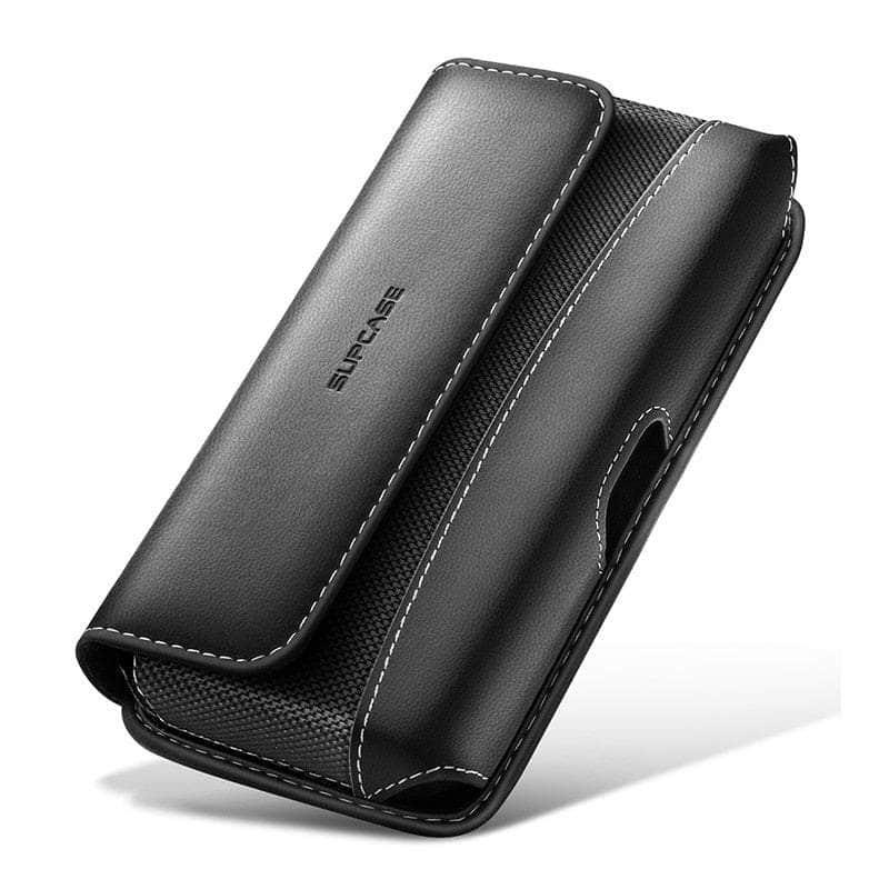 Casebuddy Black / PC + TPU Galaxy Z Fold 4 SUPCASE Wear-Resisting Leather Pouch