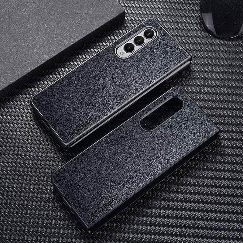 Casebuddy Galaxy Z Fold 4 Vintage Leather Case