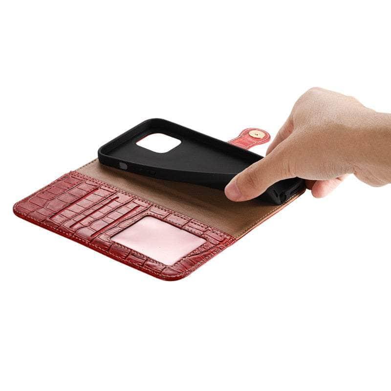 CaseBuddy Australia Casebuddy Genuine Leather iPhone 13 Mini Natural Cowhide Full Edge Protection Case
