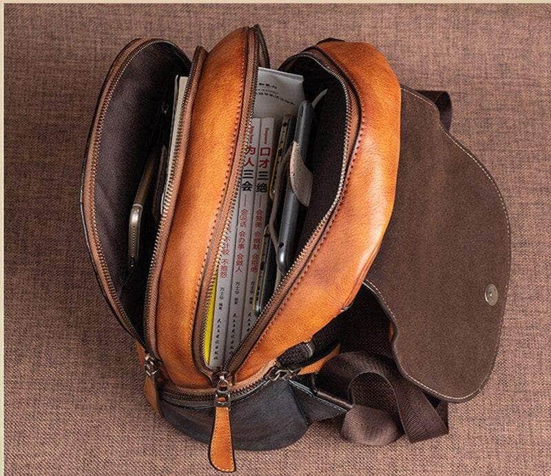 CaseBuddy Australia Casebuddy Genuine Leather Women Beautiful Vintage Backpack