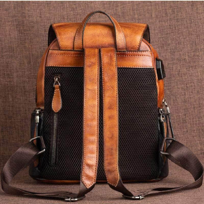 CaseBuddy Australia Casebuddy Genuine Leather Women Beautiful Vintage Backpack