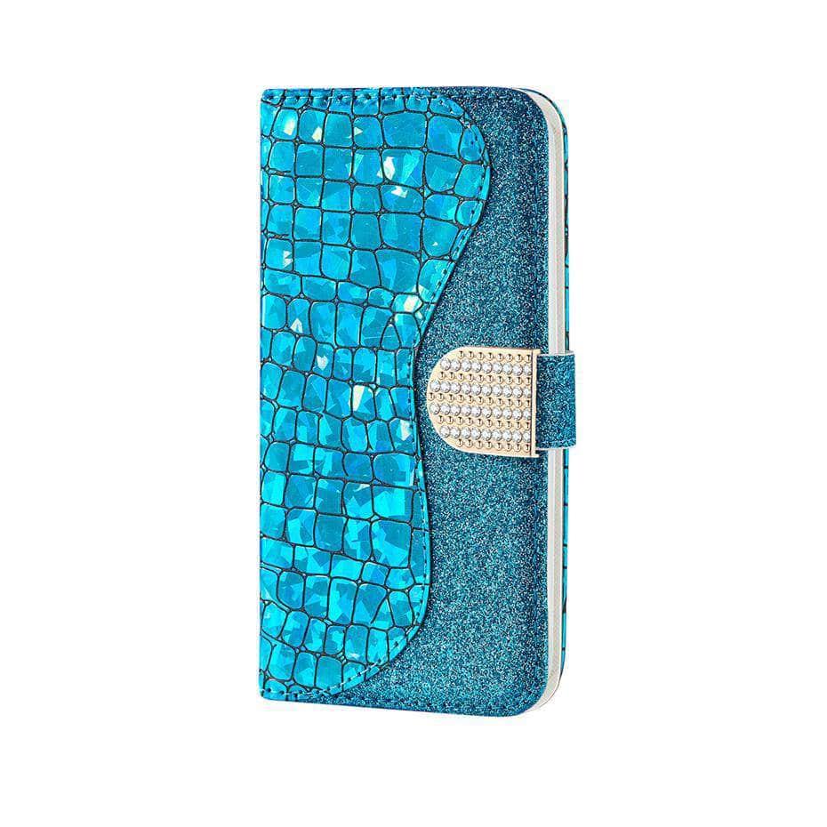 CaseBuddy Australia Casebuddy Glitter Bling Flip Galaxy S22 Plus Case