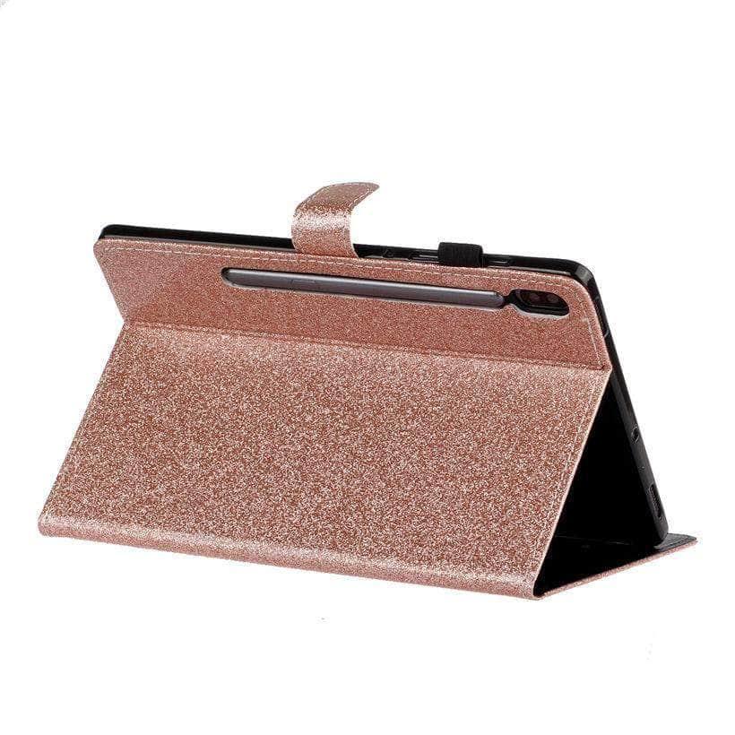 Glitter Case Galaxy Tab S6 10.5 T865 T860 Tablet Flip Stand - CaseBuddy