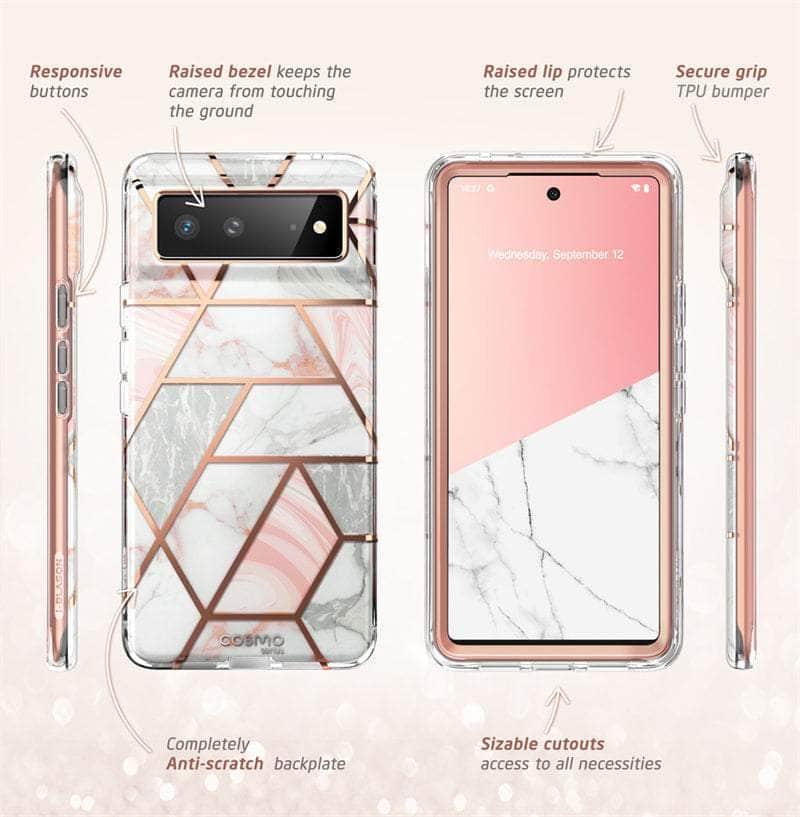 Casebuddy Google Pixel 6 I-BLASON Cosmo Slim Full-Body Case