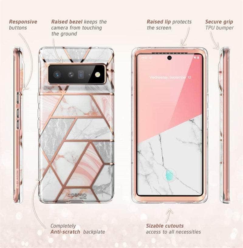 Casebuddy Google Pixel 6 Pro I-BLASON Cosmo Slim Full-Body Case