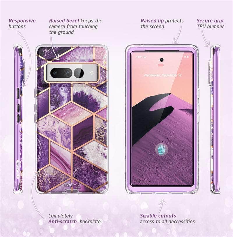 Casebuddy Google Pixel 7 Pro I-BLASON Cosmo Slim Full-Body Case