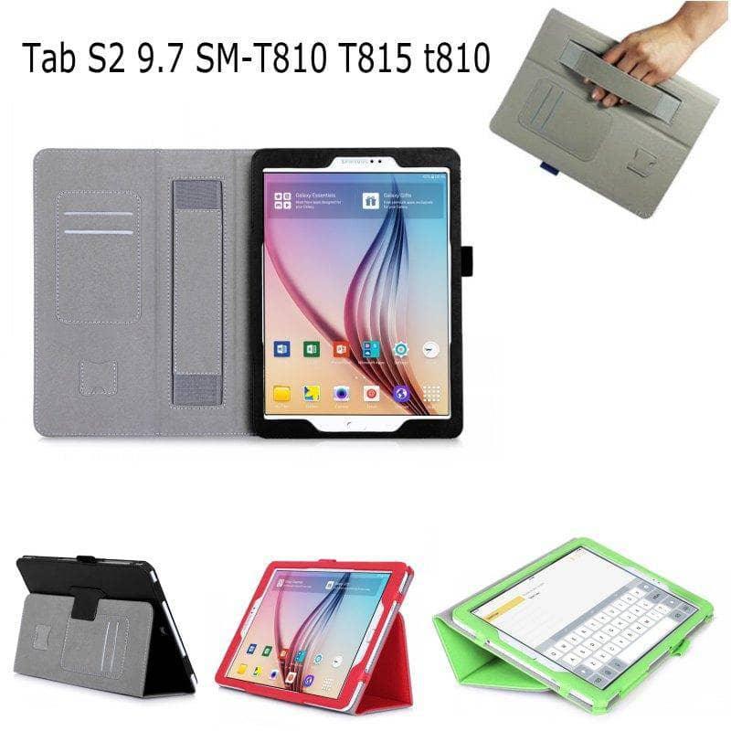 Hand Strap Case Samsung Galaxy Tab S2 9.7 T810 T815 SM-T810 - CaseBuddy