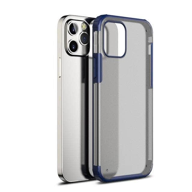 CaseBuddy Australia Casebuddy For iPhone SE 2022 / Blue Hard PC Soft TPU iPhone SE 2022 Protection Back Cover